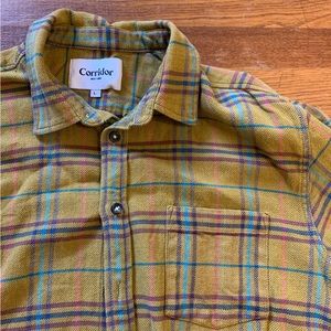 Mustard Corridor flannel